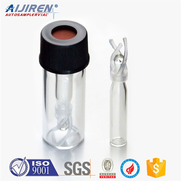 High quality manufacturing clear 2ml hplc sample vials with writing space for sale
